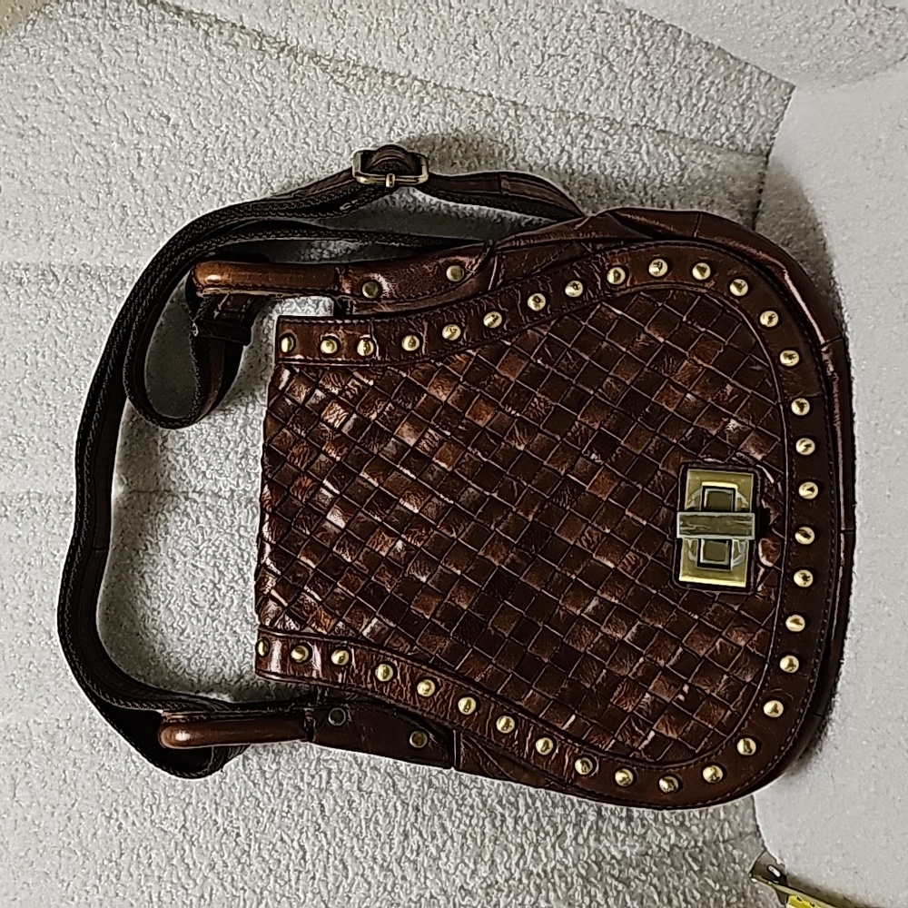 Love Stich Leather Bag Great condition